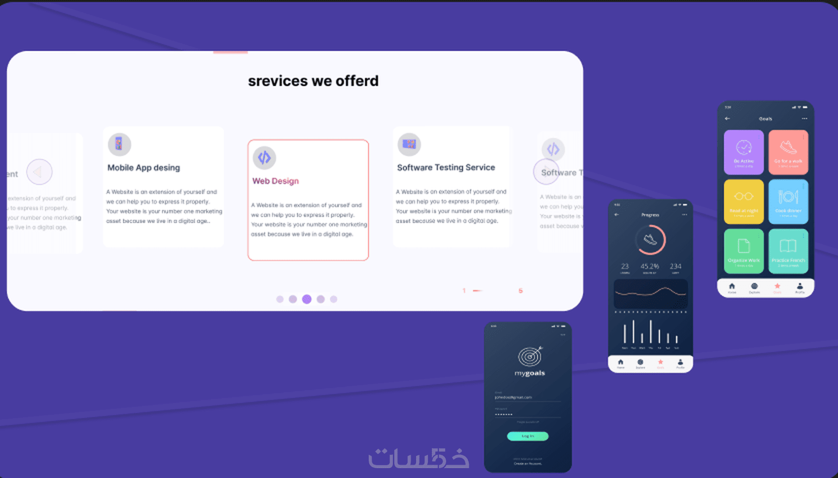 تصميم ux ui بكل احترافية واتقان بستخدام figma - خمسات