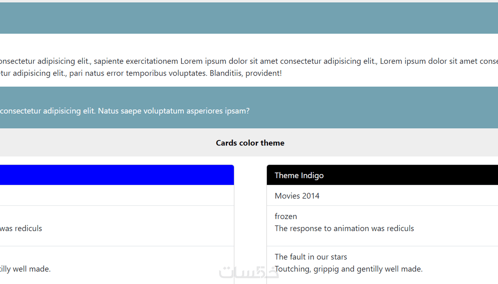تصميم موقع responsive باستخدام HTML CSS - خمسات