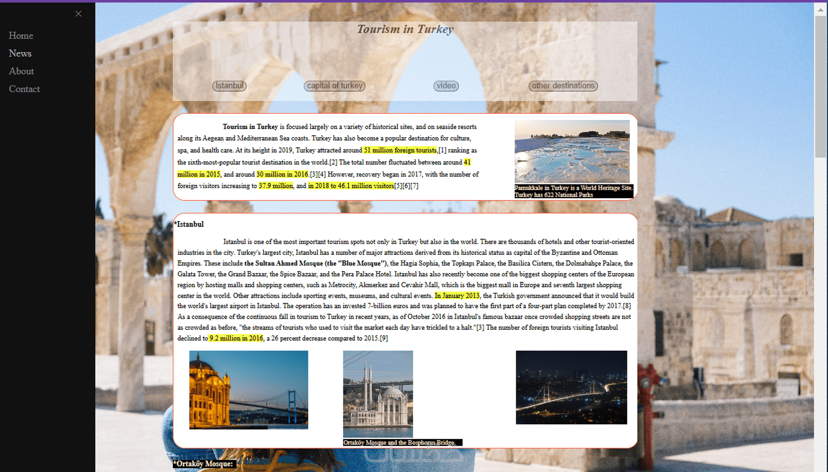 تصميم موقع HTML, JavaScript,Css, JQuery,BS - خمسات