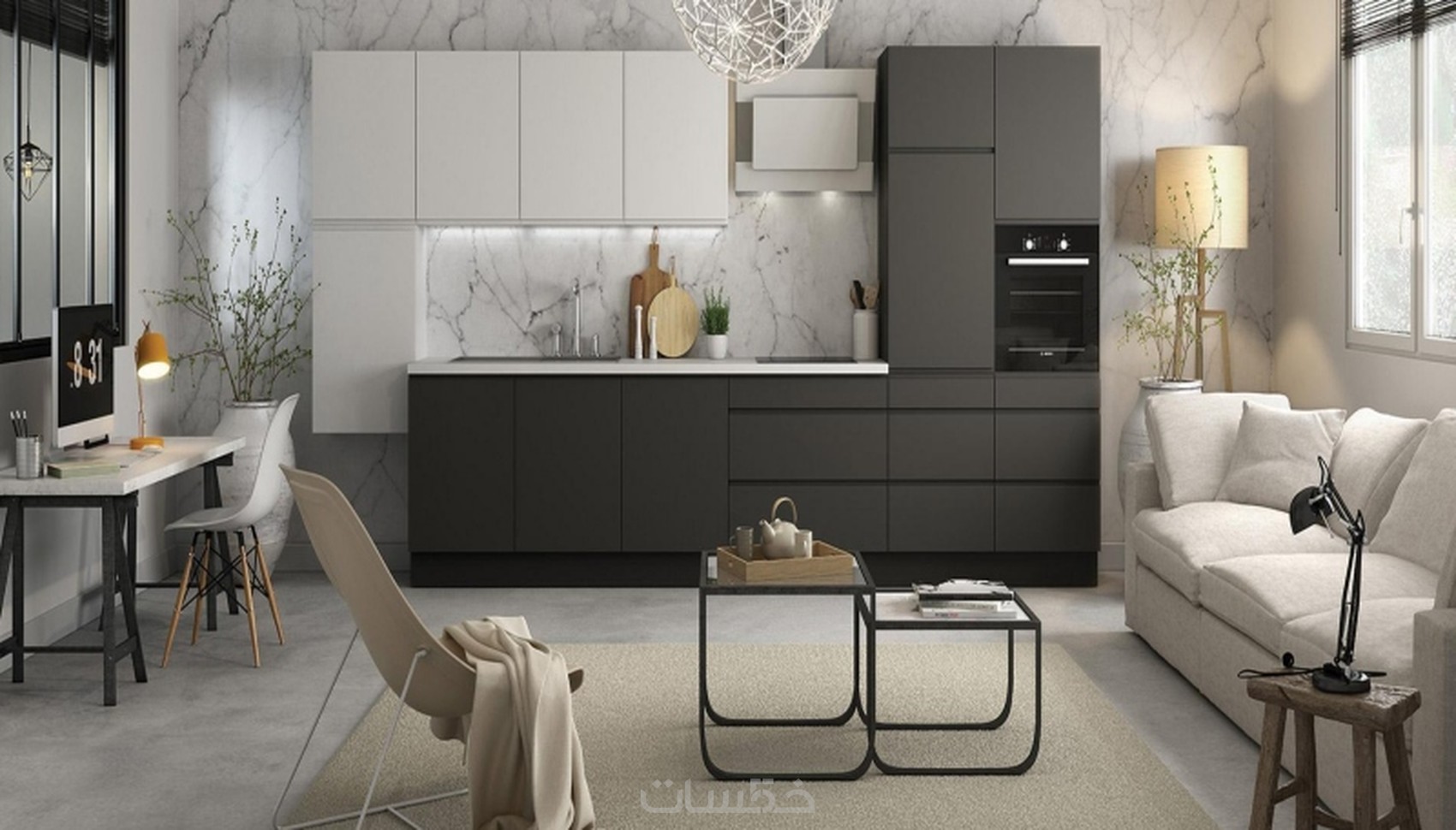 تصميم مطابخ تلاتية الابعاد مقابل 5 دولارات خمسات