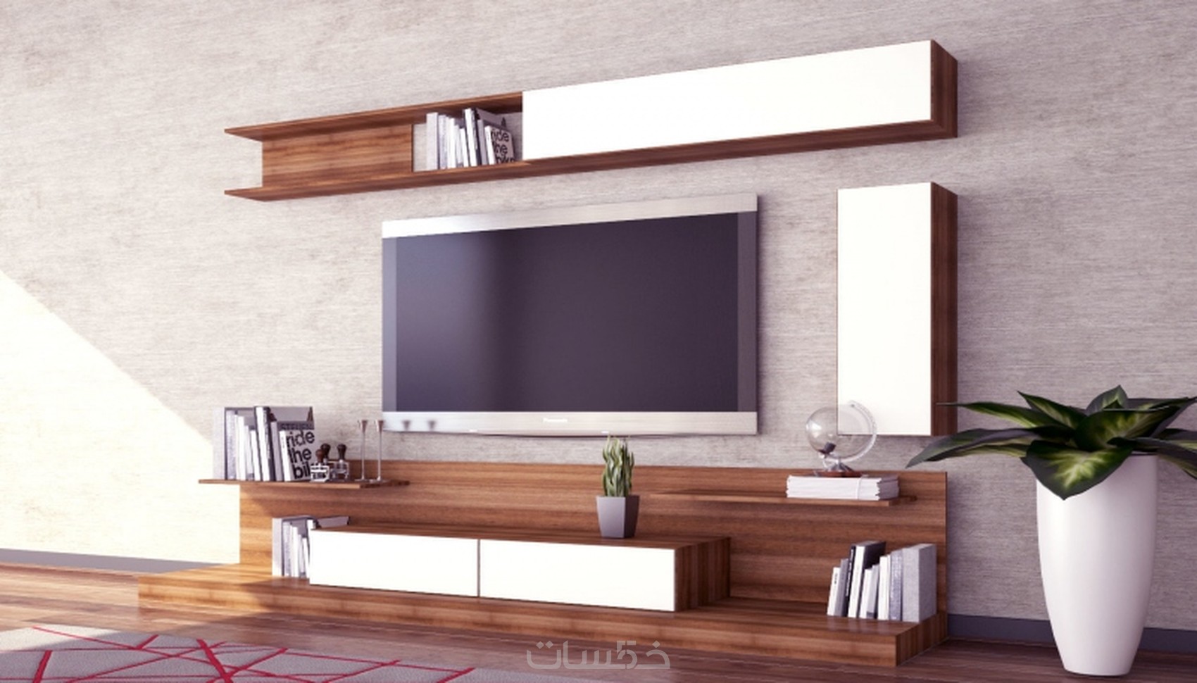 تصميم الأثاث و الفرش و الديكورات الداخلية اللازمة لأي فراغ 2 متر مربع