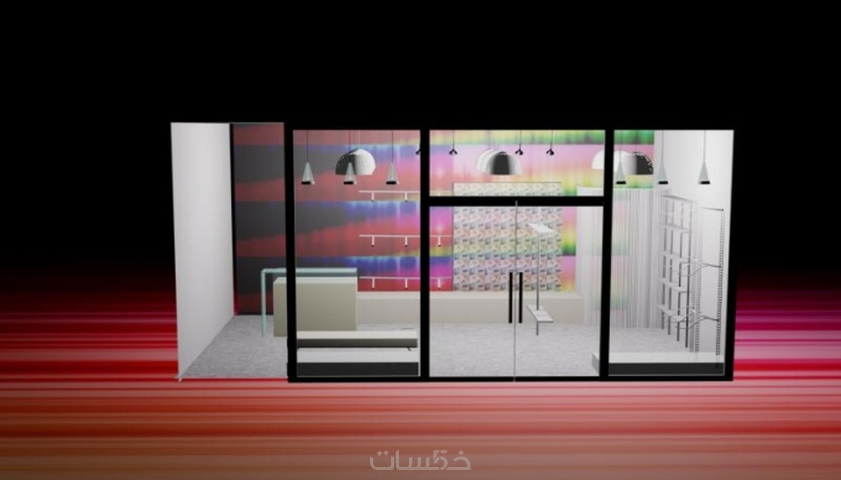 تصميم شقة وتقسيمها على برنامج الاوتوكاد خمسات