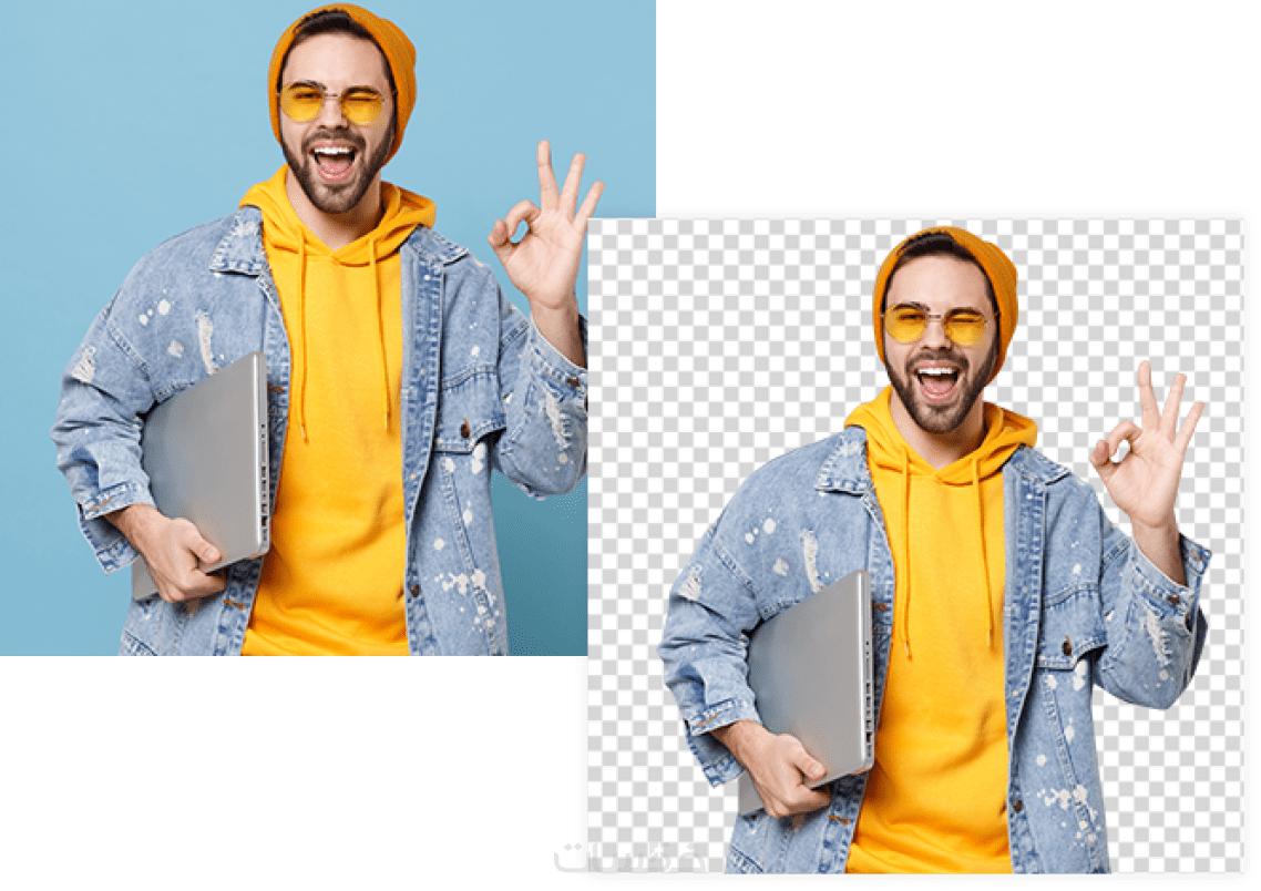 ازالة خلفية الصورة بطريقة احترافيه Remove Image Background خمسات