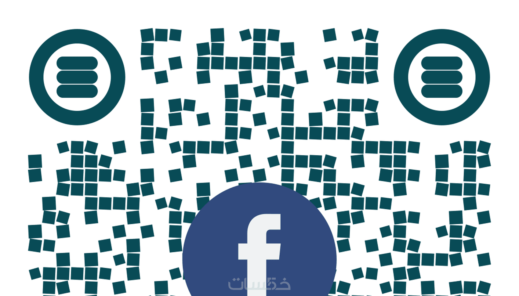 عمل QR Code أحترافي مع اللوجو في منتصفه الوان و تصاميم مختلف - خمسات