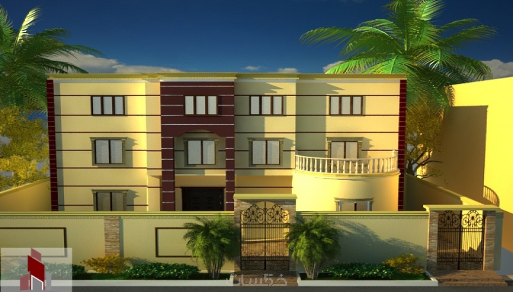 تصميم معمارية و ديكورات داخلية و واجهات للمبانى 10 م2 خمسات