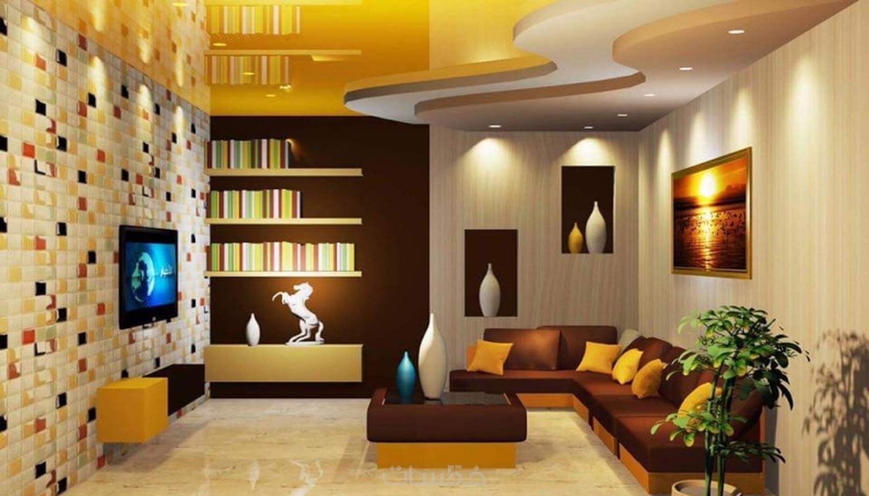 اصمم ديكور تصميم داخلي او واجهات جميع انواع الديكور الحديث خمسات