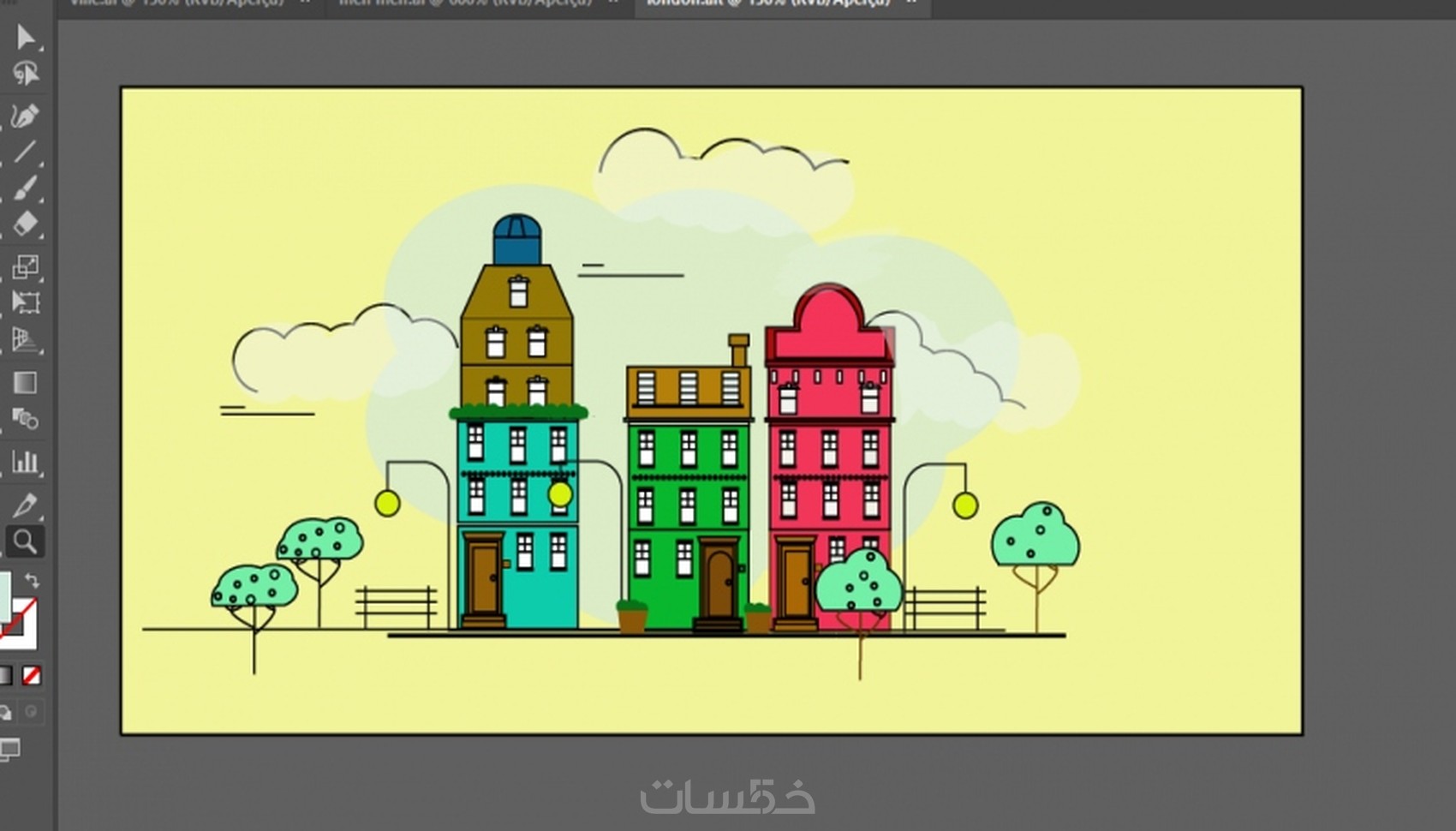 Smalaks خلفيات كرتونية للتصميم