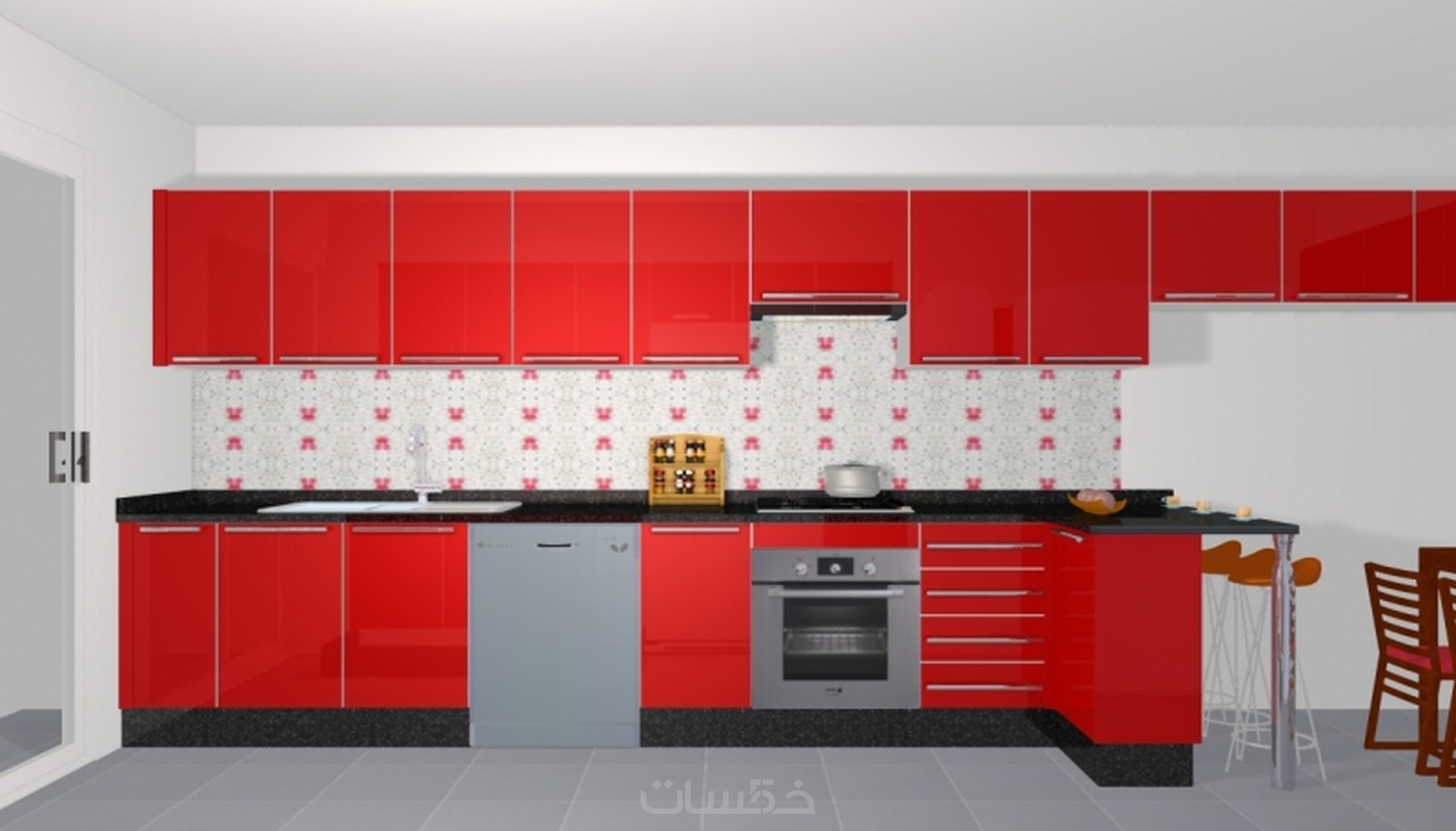 تصميم المطابخ بواسطة برنامج بلانيت فيسيون مقابل 5 دولارات فقط خمسات