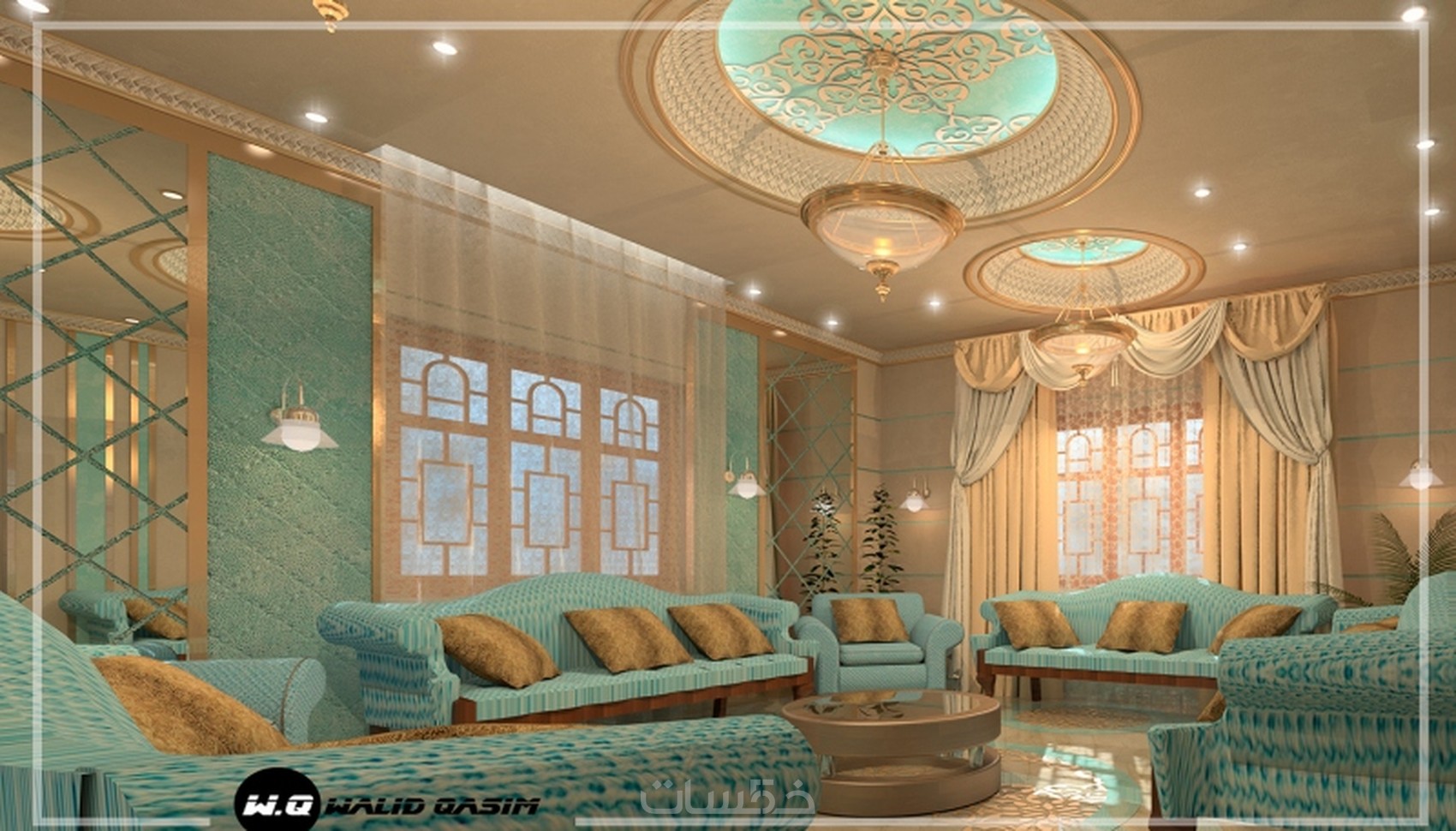 تصميم داخلى و ديكور 5 للمتر المربع خمسات